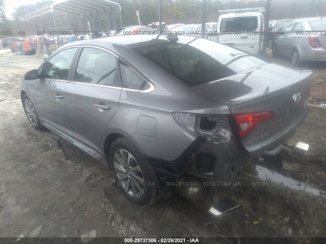 Photo 2 VIN: 5NPE34AFXGH426511 - HYUNDAI SONATA 