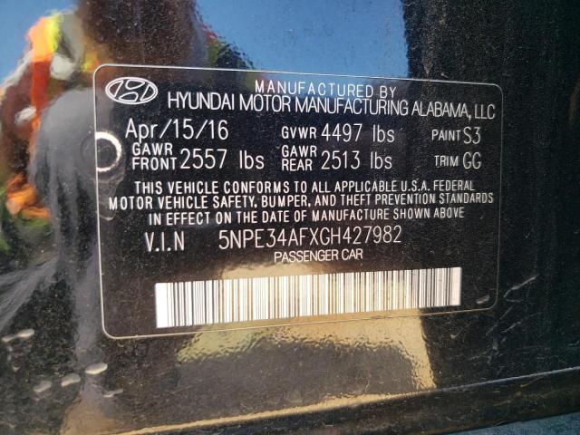 Photo 11 VIN: 5NPE34AFXGH427982 - HYUNDAI SONATA SPO 