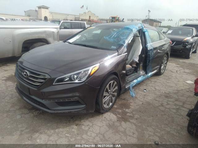 Photo 1 VIN: 5NPE34AFXGH429053 - HYUNDAI SONATA 