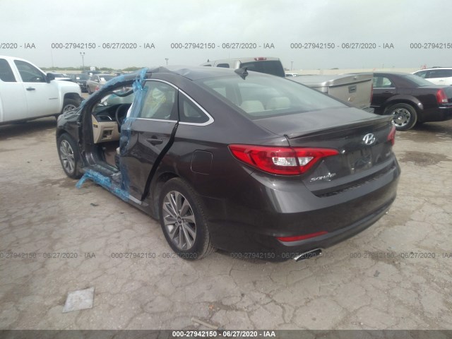 Photo 2 VIN: 5NPE34AFXGH429053 - HYUNDAI SONATA 