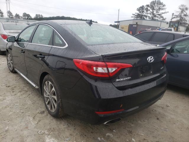 Photo 2 VIN: 5NPE34AFXGH434043 - HYUNDAI SONATA SPO 