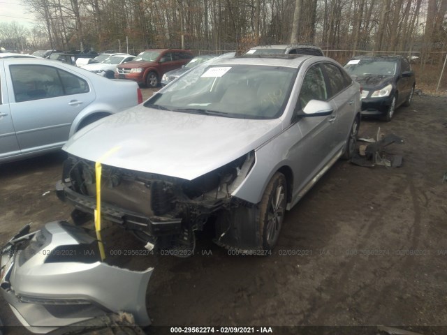 Photo 1 VIN: 5NPE34AFXGH434592 - HYUNDAI SONATA 