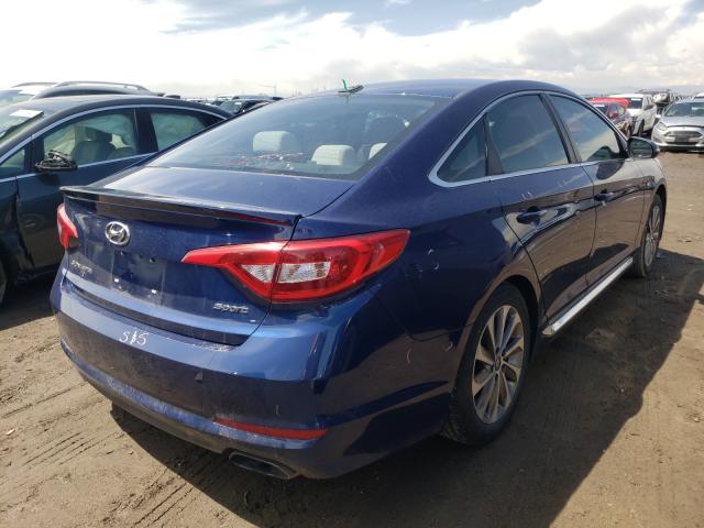 Photo 3 VIN: 5NPE34AFXGH435046 - HYUNDAI SONATA SPO 