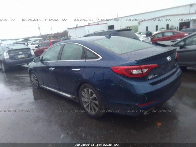 Photo 2 VIN: 5NPE34AFXGH435760 - HYUNDAI SONATA 