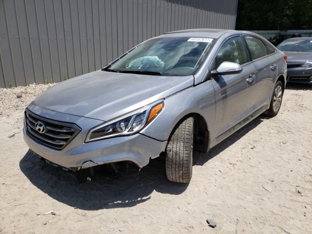 Photo 1 VIN: 5NPE34AFXHH446839 - HYUNDAI SONATA SPO 