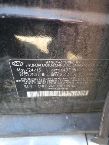 Photo 11 VIN: 5NPE34AFXHH449109 - HYUNDAI SONATA SPO 