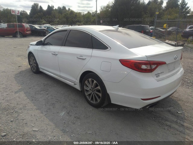 Photo 2 VIN: 5NPE34AFXHH449241 - HYUNDAI SONATA 