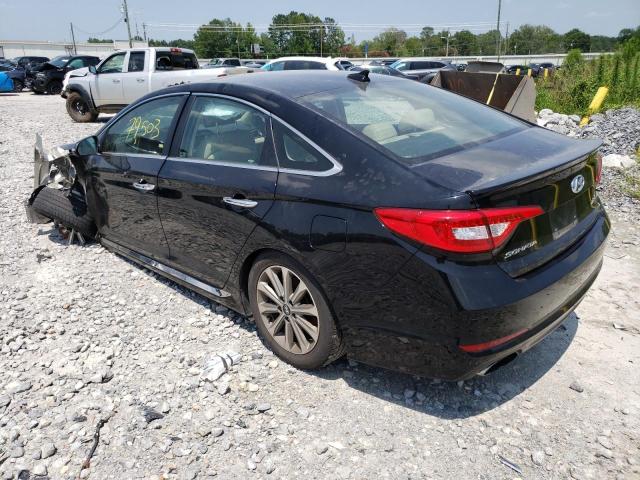 Photo 1 VIN: 5NPE34AFXHH455752 - HYUNDAI SONATA SPO 