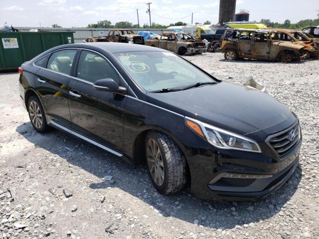 Photo 3 VIN: 5NPE34AFXHH455752 - HYUNDAI SONATA SPO 