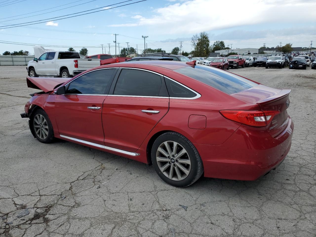 Photo 1 VIN: 5NPE34AFXHH463480 - HYUNDAI SONATA 