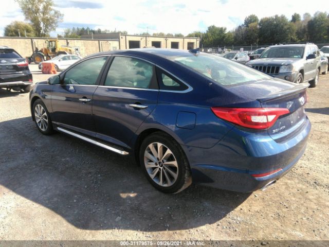 Photo 2 VIN: 5NPE34AFXHH463852 - HYUNDAI SONATA 