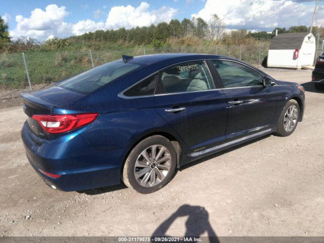 Photo 3 VIN: 5NPE34AFXHH463852 - HYUNDAI SONATA 