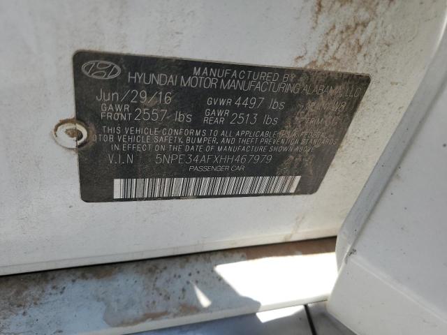 Photo 12 VIN: 5NPE34AFXHH467979 - HYUNDAI SONATA 