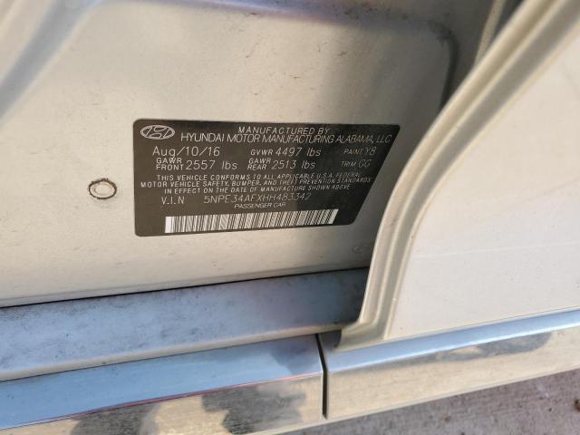 Photo 11 VIN: 5NPE34AFXHH483342 - HYUNDAI SONATA SPO 