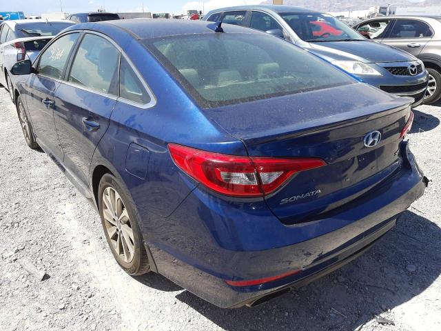 Photo 2 VIN: 5NPE34AFXHH483695 - HYUNDAI SONATA 