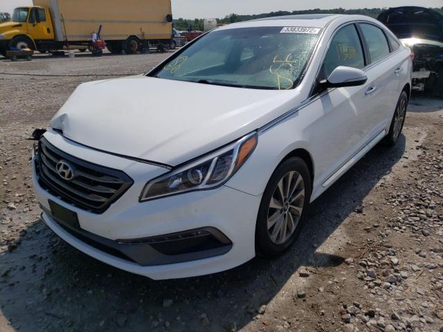 Photo 1 VIN: 5NPE34AFXHH496365 - HYUNDAI SONATA SPO 