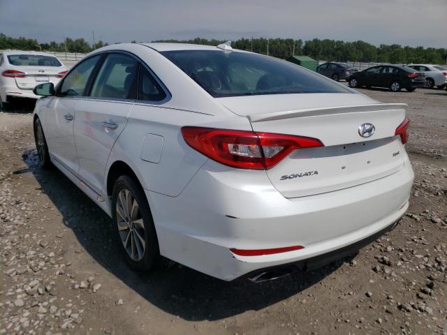 Photo 2 VIN: 5NPE34AFXHH496365 - HYUNDAI SONATA SPO 