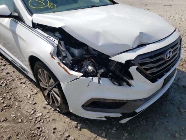 Photo 8 VIN: 5NPE34AFXHH496365 - HYUNDAI SONATA SPO 