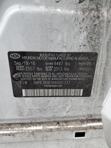 Photo 12 VIN: 5NPE34AFXHH501337 - HYUNDAI SONATA 