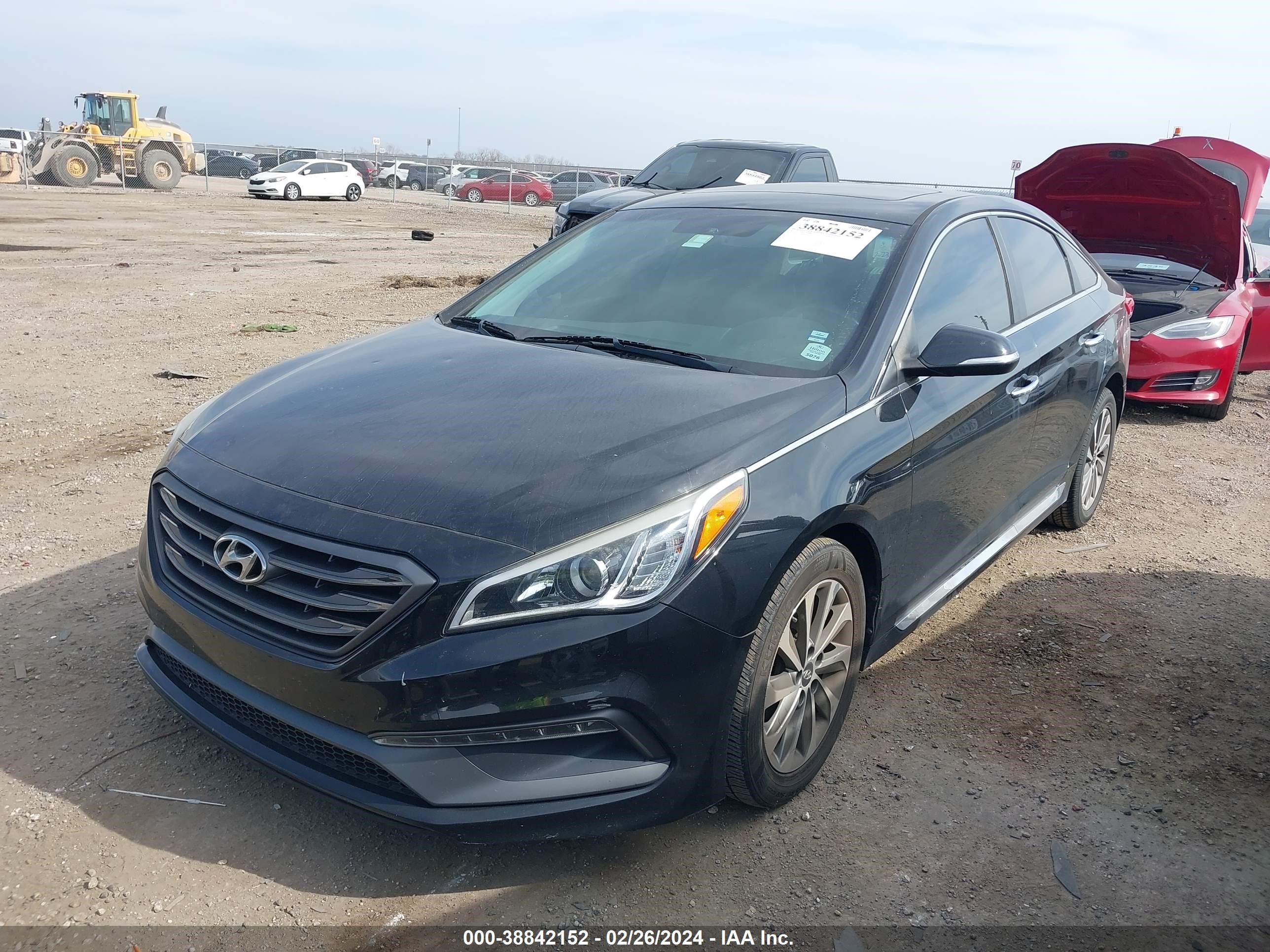 Photo 1 VIN: 5NPE34AFXHH509213 - HYUNDAI SONATA 