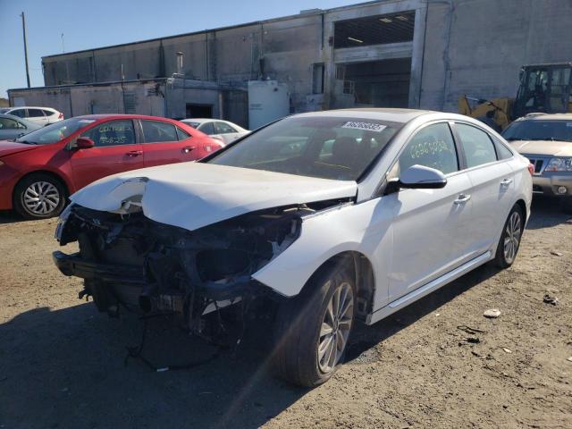 Photo 1 VIN: 5NPE34AFXHH511575 - HYUNDAI SONATA SPO 