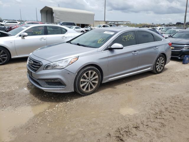 Photo 1 VIN: 5NPE34AFXHH515092 - HYUNDAI SONATA SPO 