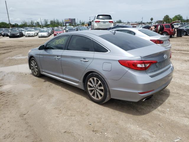 Photo 2 VIN: 5NPE34AFXHH515092 - HYUNDAI SONATA SPO 