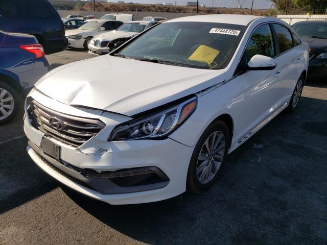 Photo 1 VIN: 5NPE34AFXHH534418 - HYUNDAI SONATA SPO 