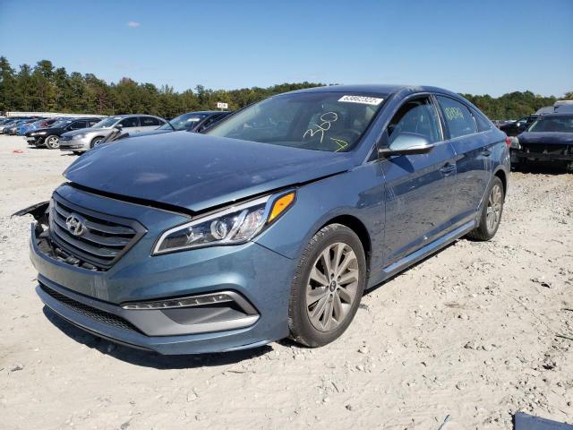 Photo 1 VIN: 5NPE34AFXHH536251 - HYUNDAI SONATA SPO 