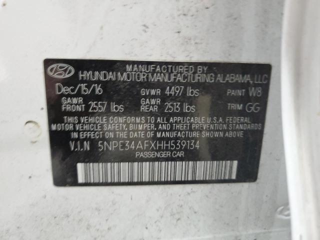 Photo 11 VIN: 5NPE34AFXHH539134 - HYUNDAI SONATA SPO 