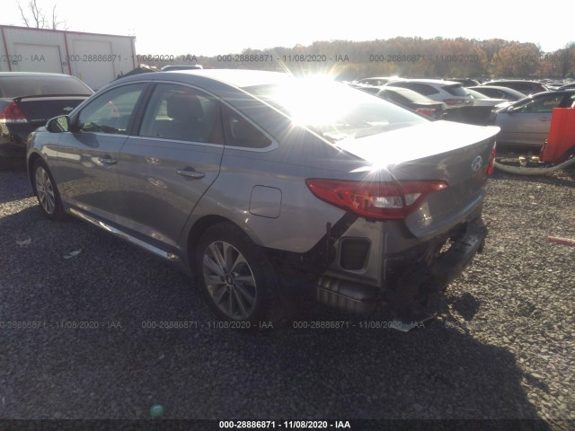 Photo 2 VIN: 5NPE34AFXHH545838 - HYUNDAI SONATA 