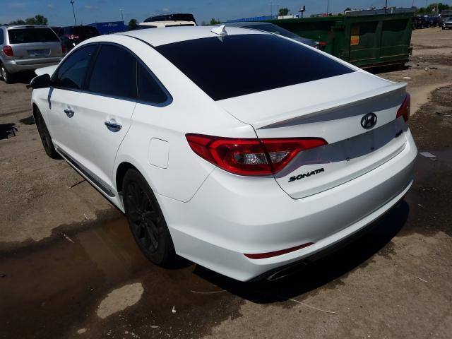 Photo 2 VIN: 5NPE34AFXHH550893 - HYUNDAI SONATA SPO 