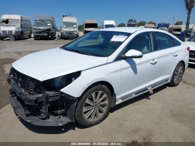 Photo 1 VIN: 5NPE34AFXHH551123 - HYUNDAI SONATA 