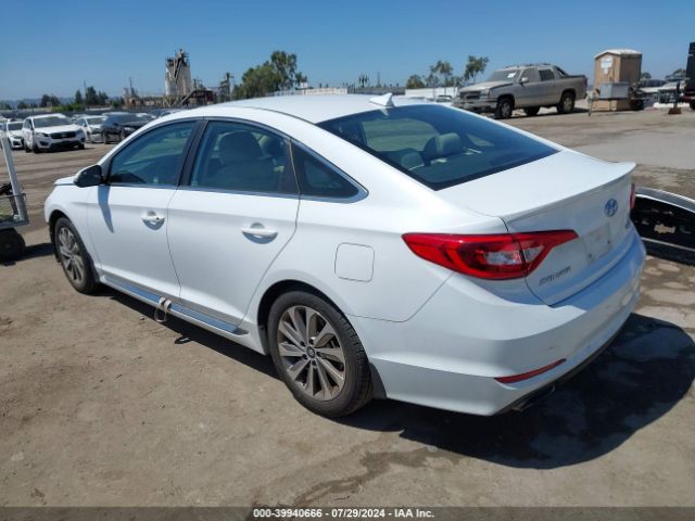 Photo 2 VIN: 5NPE34AFXHH551123 - HYUNDAI SONATA 