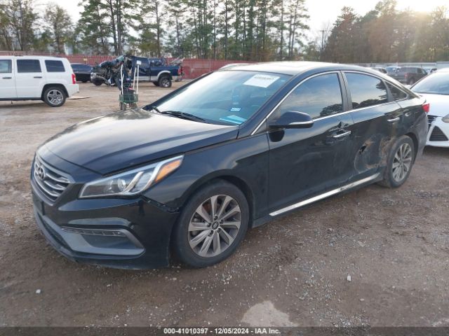 Photo 1 VIN: 5NPE34AFXHH557391 - HYUNDAI SONATA 