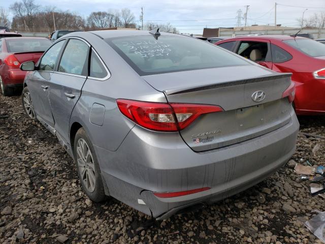 Photo 2 VIN: 5NPE34AFXHH561795 - HYUNDAI SONATA SPO 