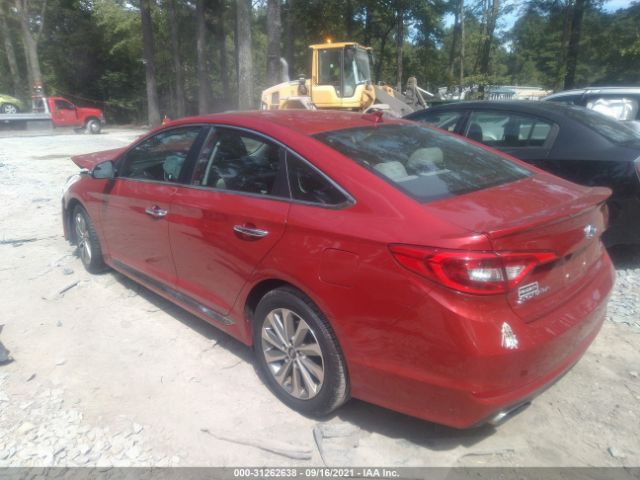 Photo 2 VIN: 5NPE34AFXHH562221 - HYUNDAI SONATA 