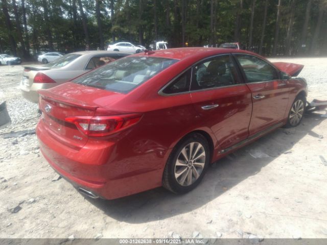 Photo 3 VIN: 5NPE34AFXHH562221 - HYUNDAI SONATA 