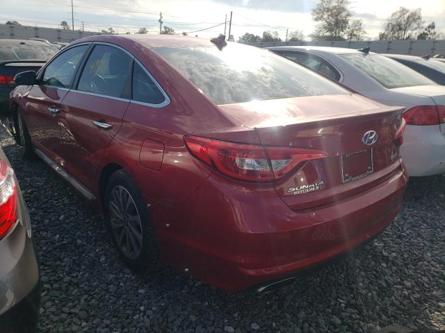 Photo 2 VIN: 5NPE34AFXHH565071 - HYUNDAI SONATA SPO 