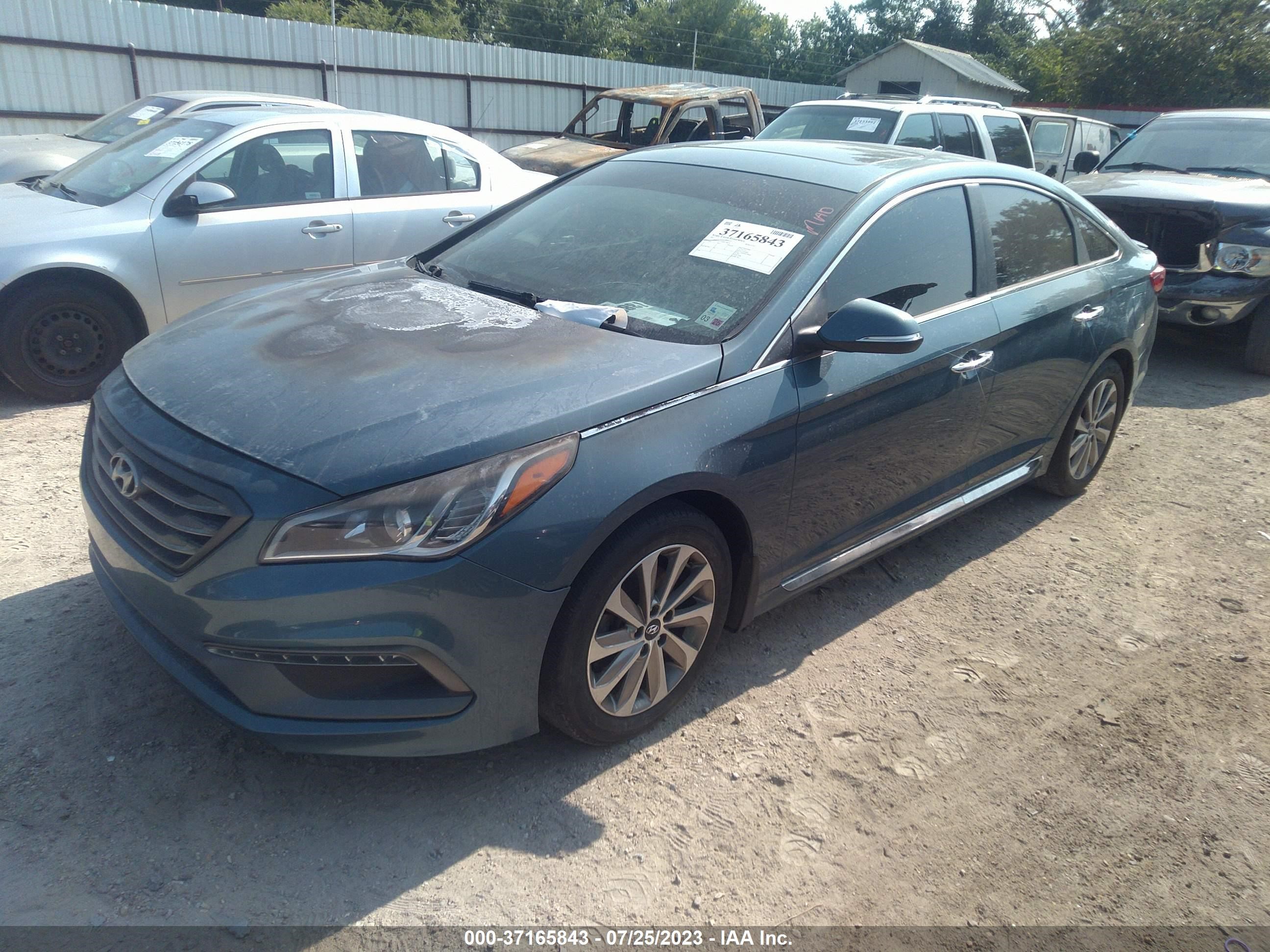 Photo 1 VIN: 5NPE34AFXHH579374 - HYUNDAI SONATA 