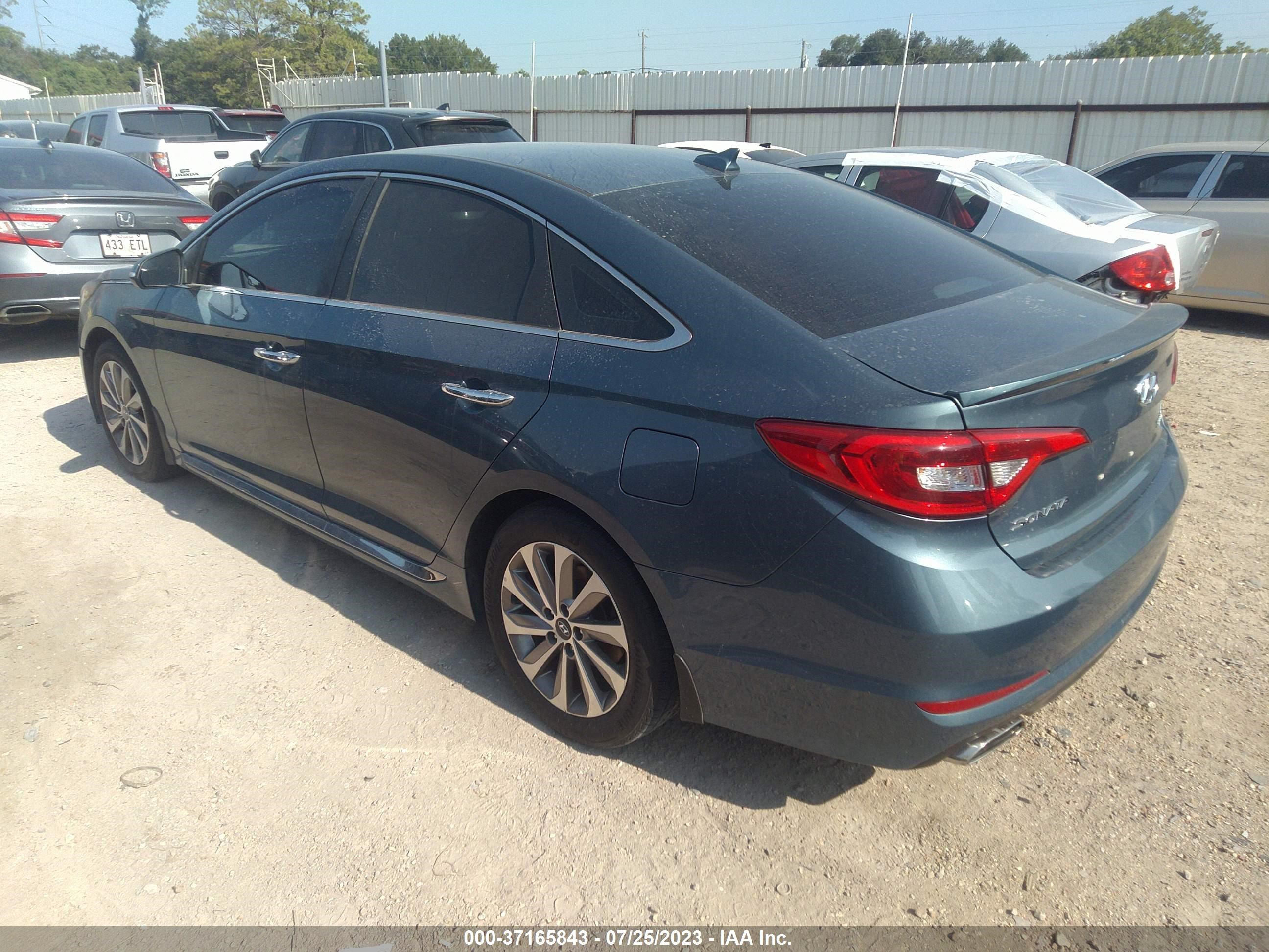 Photo 2 VIN: 5NPE34AFXHH579374 - HYUNDAI SONATA 