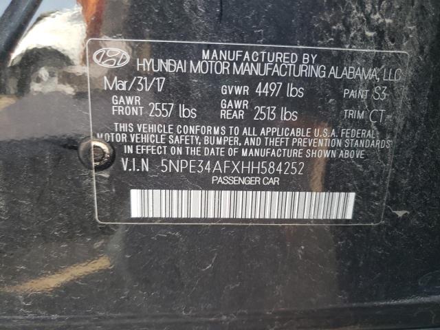 Photo 11 VIN: 5NPE34AFXHH584252 - HYUNDAI SONATA SPO 