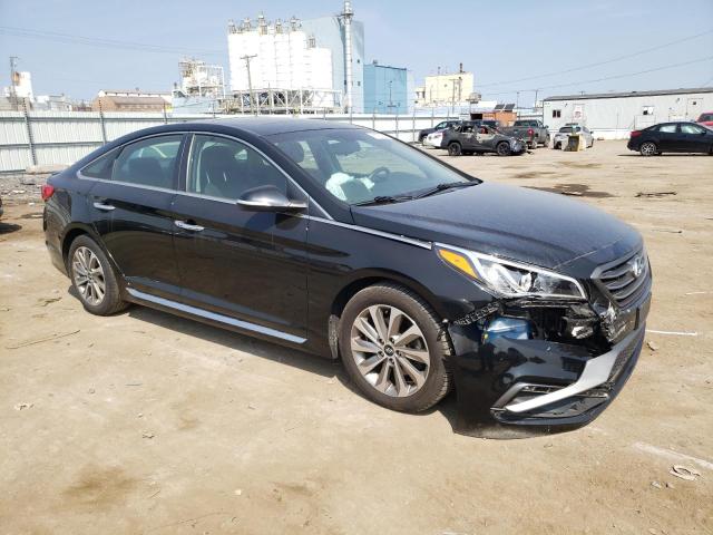 Photo 3 VIN: 5NPE34AFXHH584252 - HYUNDAI SONATA SPO 