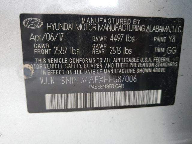 Photo 11 VIN: 5NPE34AFXHH587006 - HYUNDAI SONATA SPO 