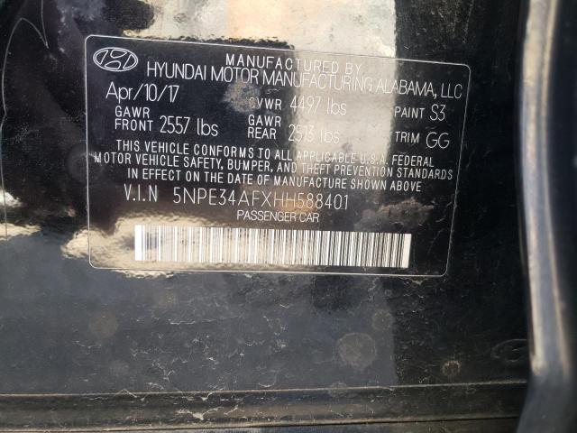 Photo 9 VIN: 5NPE34AFXHH588401 - HYUNDAI SONATA SPO 