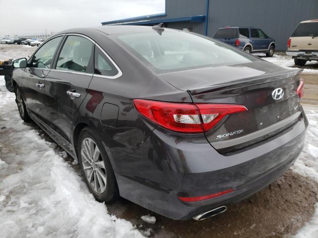 Photo 2 VIN: 5NPE34AFXHH592366 - HYUNDAI SONATA SPO 