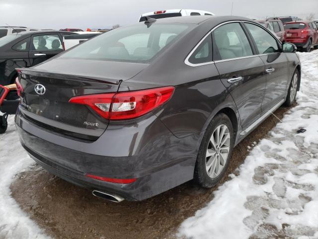 Photo 3 VIN: 5NPE34AFXHH592366 - HYUNDAI SONATA SPO 