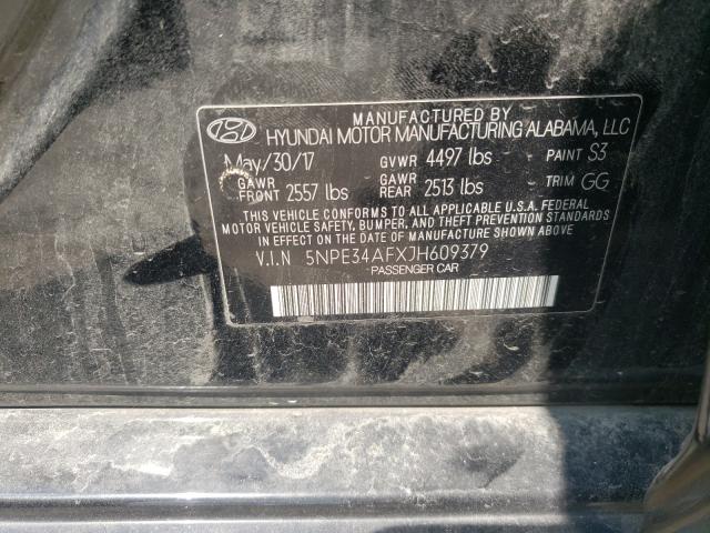 Photo 9 VIN: 5NPE34AFXJH609379 - HYUNDAI SONATA SPO 