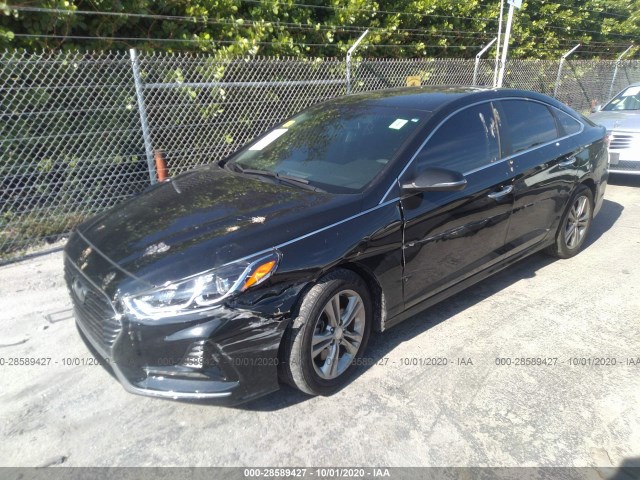 Photo 1 VIN: 5NPE34AFXJH611780 - HYUNDAI SONATA 