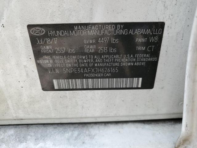 Photo 11 VIN: 5NPE34AFXJH626165 - HYUNDAI SONATA 